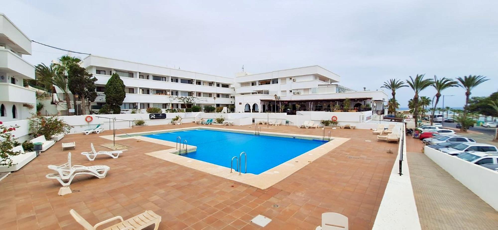 Apartamento Villa Azul, 1ª Linea De Playa موخاكار المظهر الخارجي الصورة
