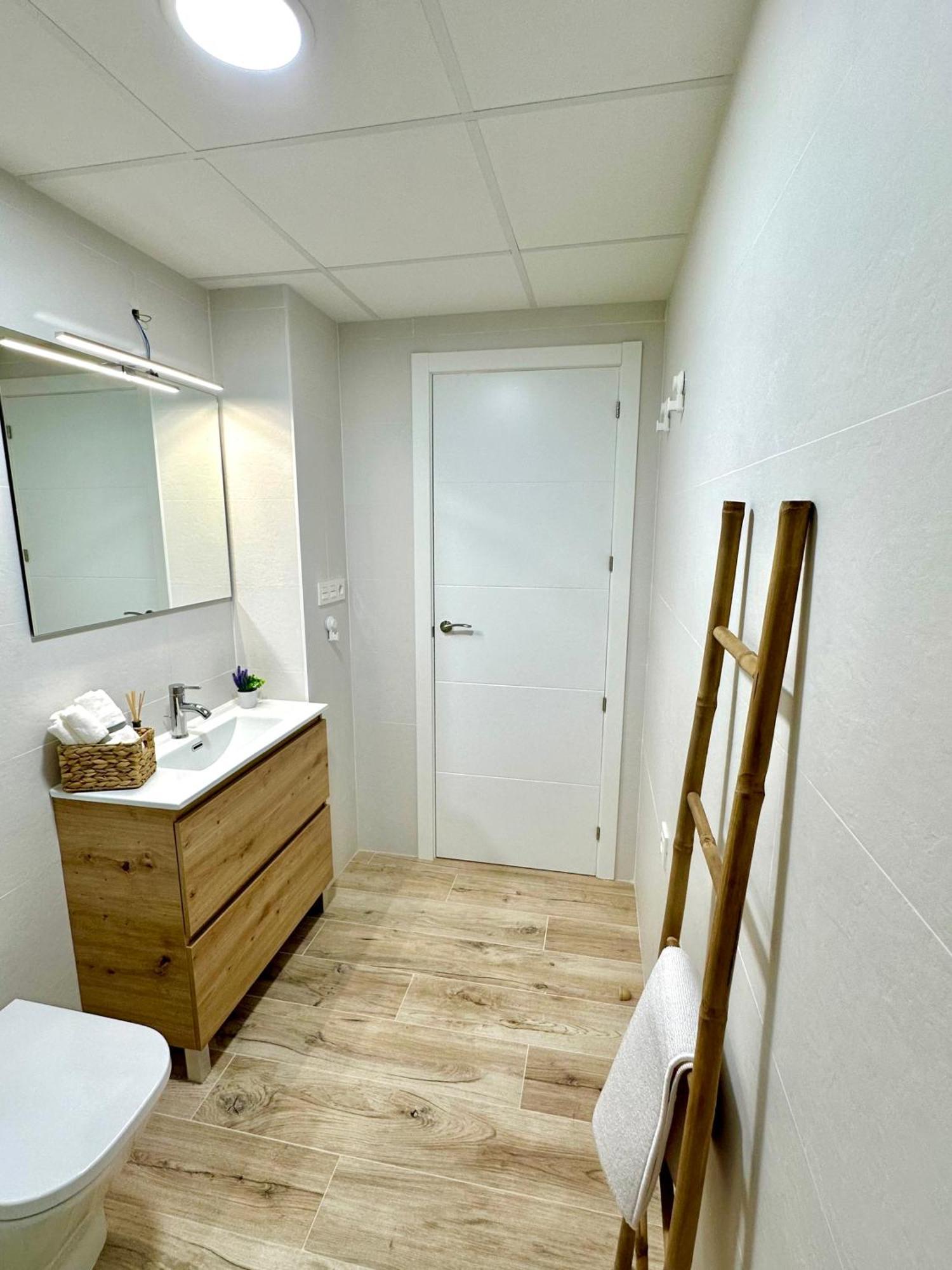 Apartamento Villa Azul, 1ª Linea De Playa موخاكار المظهر الخارجي الصورة