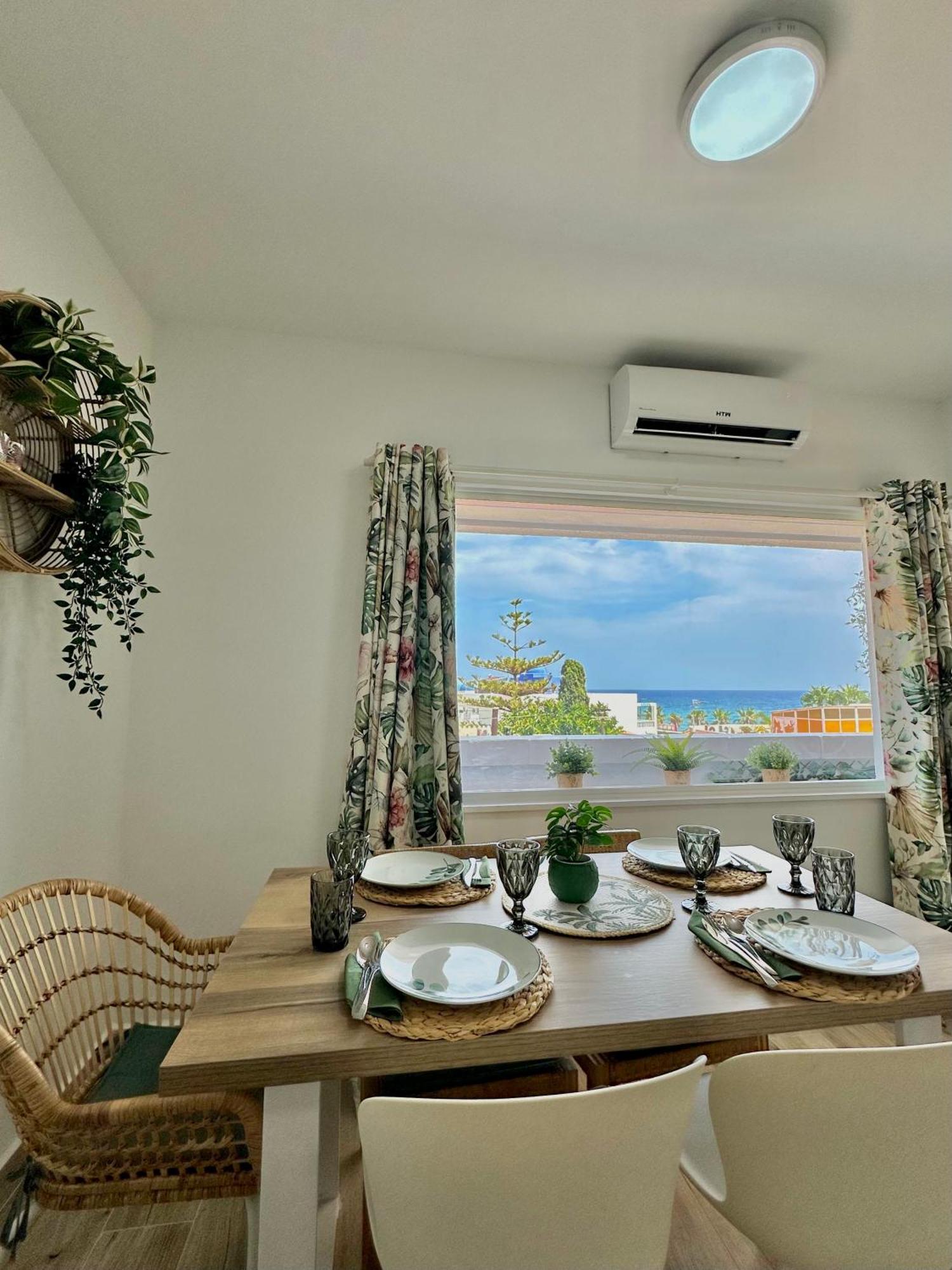 Apartamento Villa Azul, 1ª Linea De Playa موخاكار المظهر الخارجي الصورة