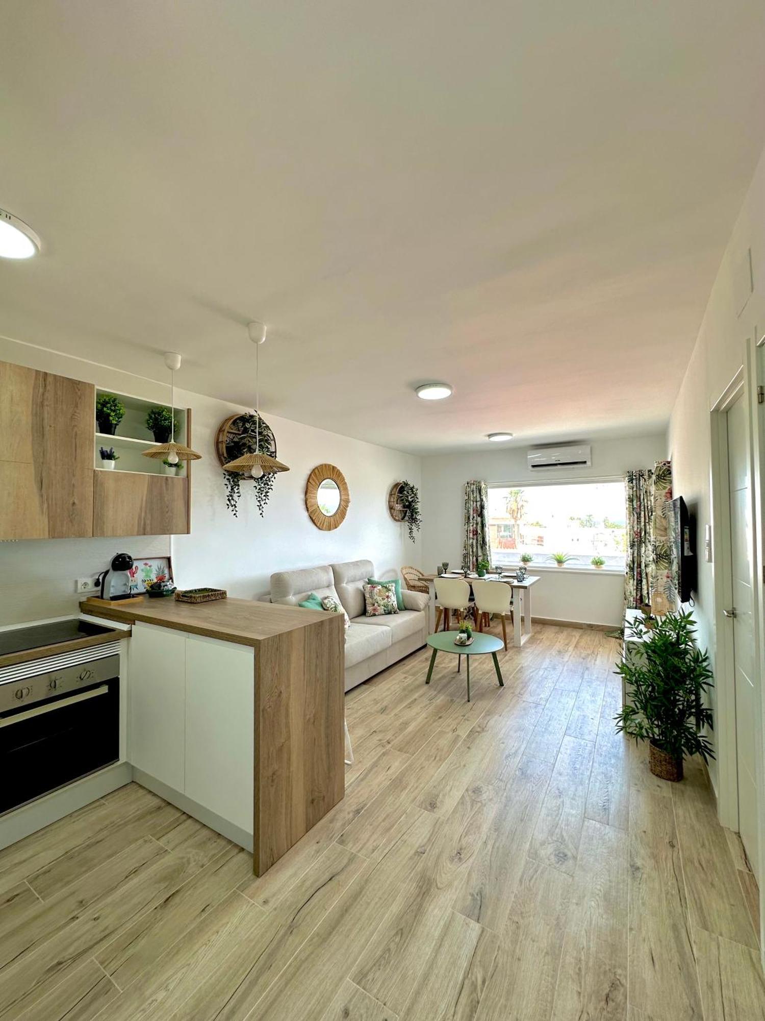 Apartamento Villa Azul, 1ª Linea De Playa موخاكار المظهر الخارجي الصورة
