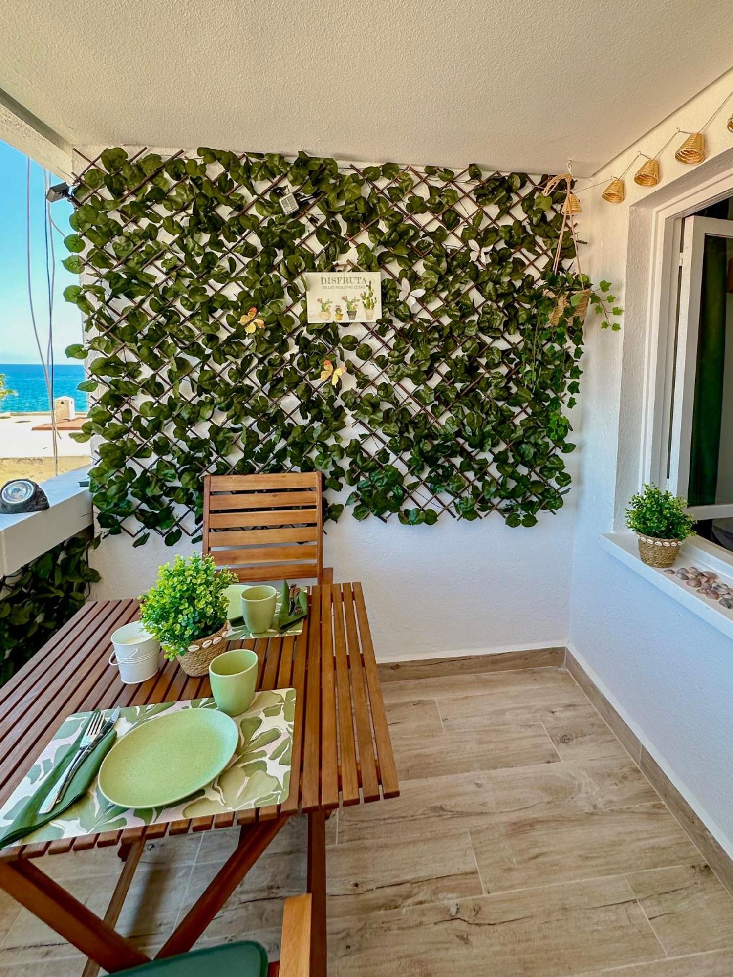 Apartamento Villa Azul, 1ª Linea De Playa موخاكار المظهر الخارجي الصورة