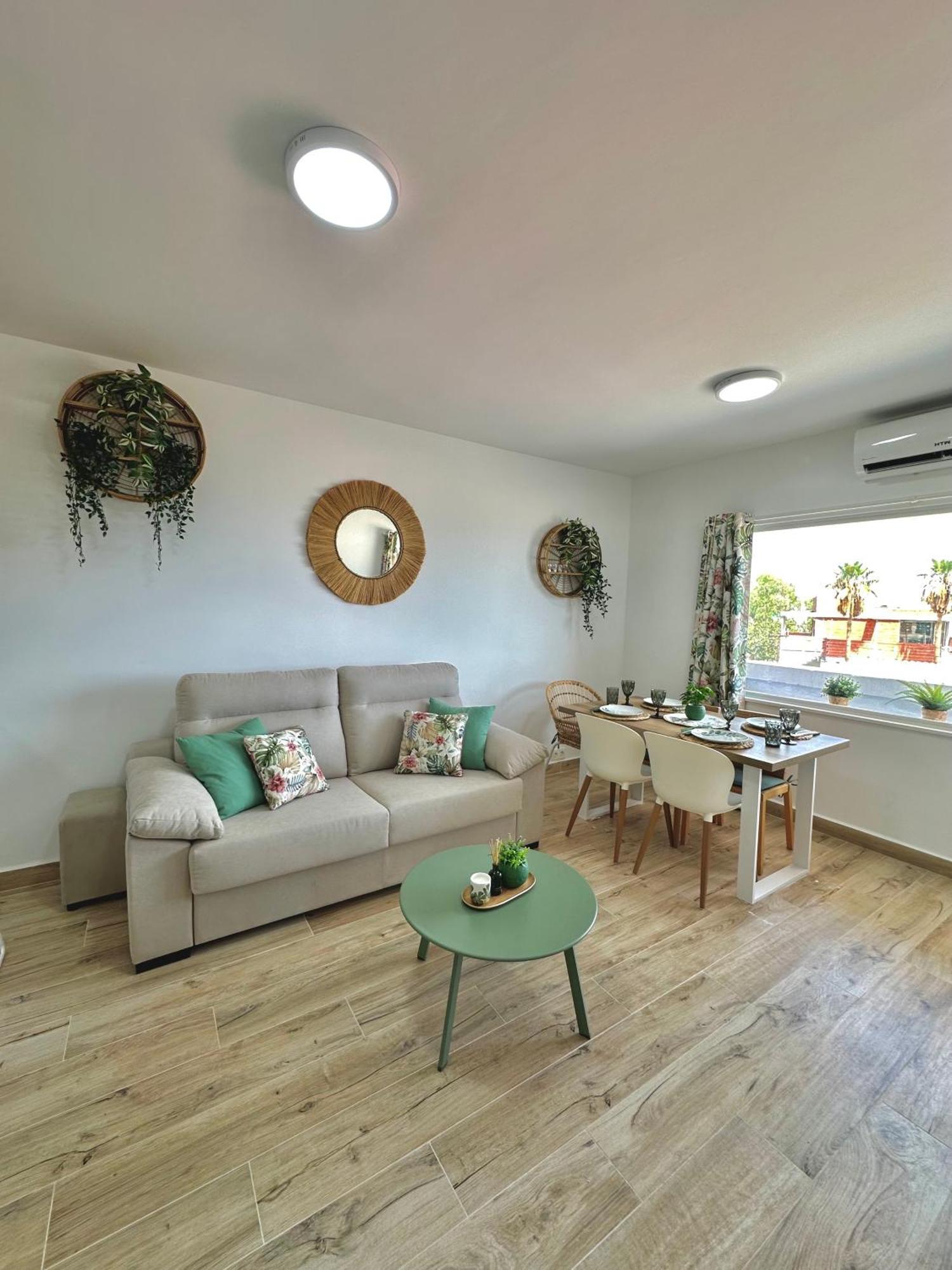Apartamento Villa Azul, 1ª Linea De Playa موخاكار المظهر الخارجي الصورة